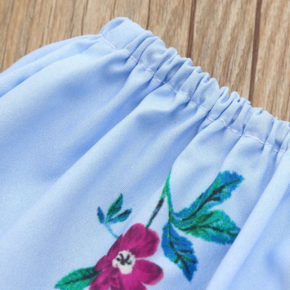 NEW Mommy and Me Blue Floral Top - Picture 4 of 8